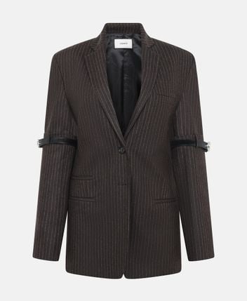 Wool-blend blazer
