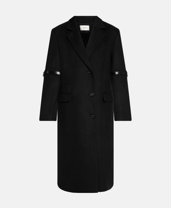 Wool-blend coat