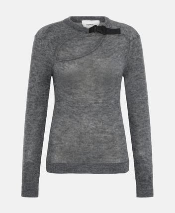 Wool-blend pullover