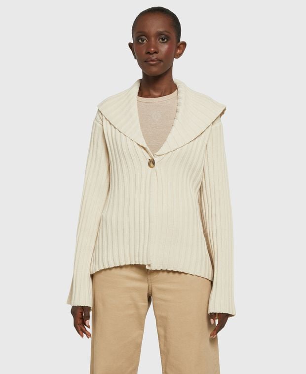 BY MALENE BIRGER 울 혼합 가디건 토카