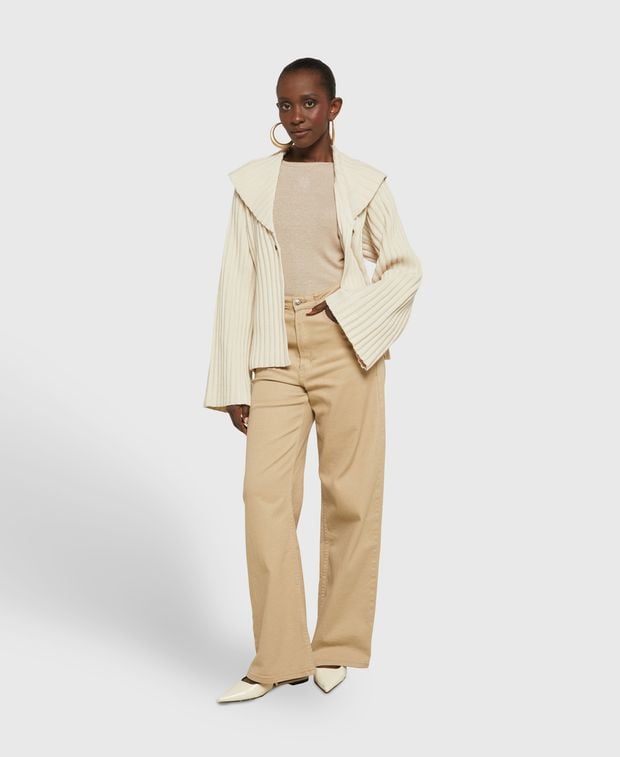 BY MALENE BIRGER 울 혼합 가디건 토카