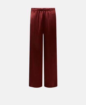 Satin trousers