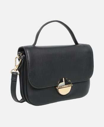 Leather cross body bag