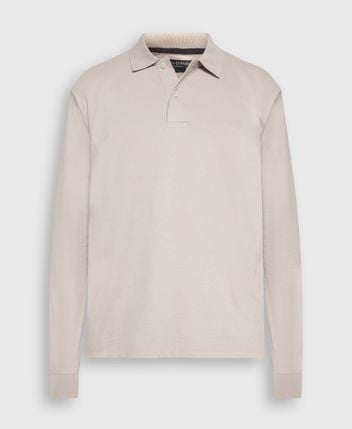 Long-sleeved polo shirt