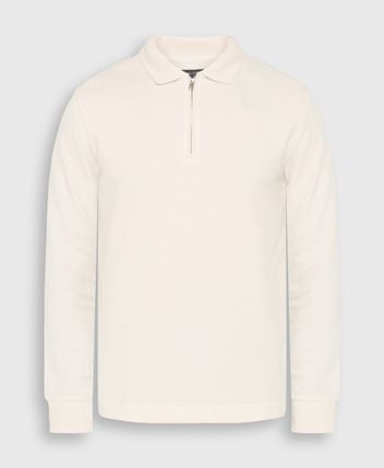 Long-sleeved polo shirt