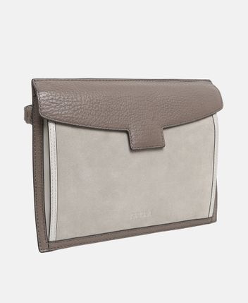 Leather clutch