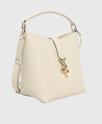 Leather bucketbag