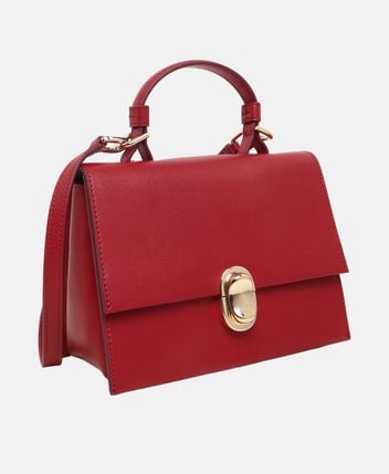 Leather handbag Eclisse