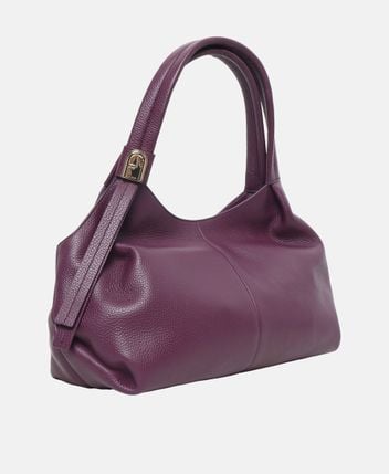 Leather shoulder bag Planeta