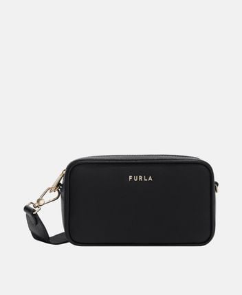 Leather shoulder bag
