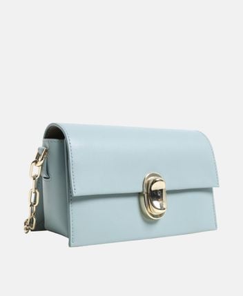 Leather cross body bag Eclisse