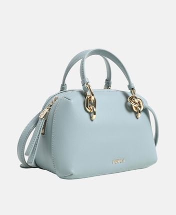 Leather Top Handle bag Glassia S Boston
