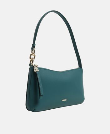Leather shoulder bag Cassiopea