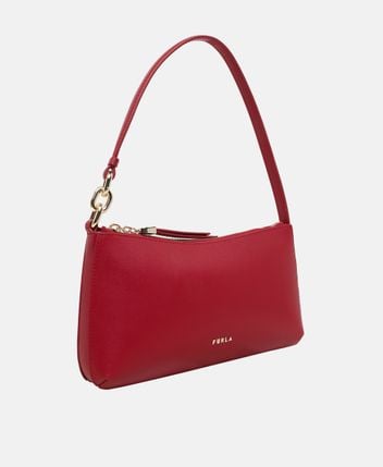Leather shoulder bag Cassiopea
