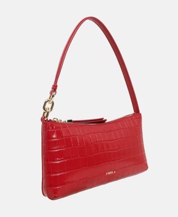 Leather shoulder bag Cassiopea