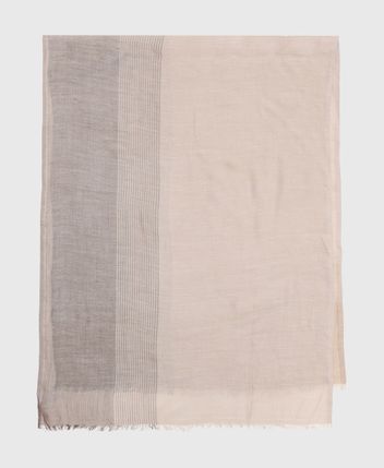 Silk-blend scarf