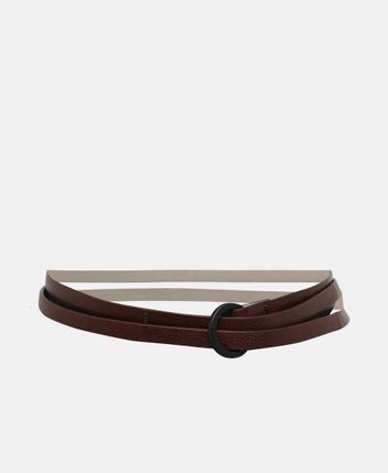 Leather belt