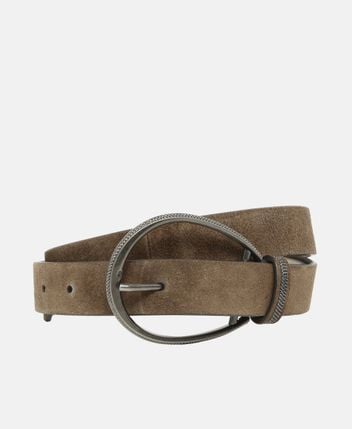 Leather belt