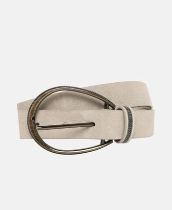 Leather belt