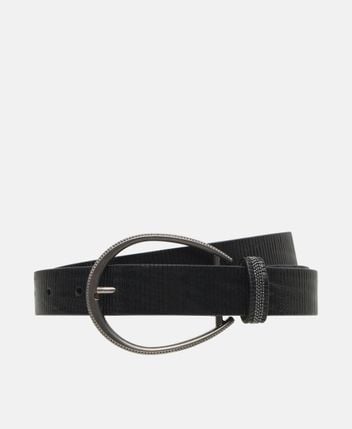Leather belt