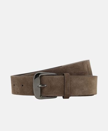 Leather belt