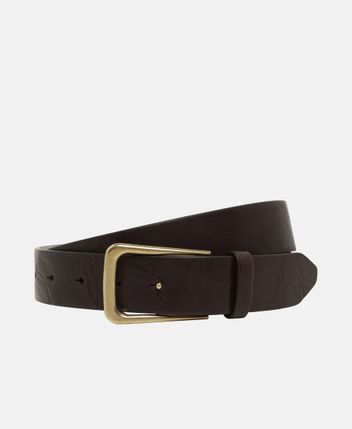 Leather belt