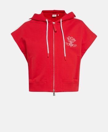 Hooded sweat jacket