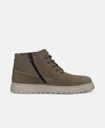 Lace-up ankle boot