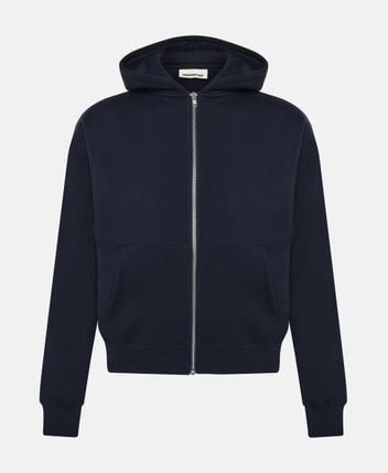 Hooded sweat jacket