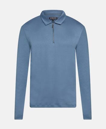 Long-sleeved polo shirt