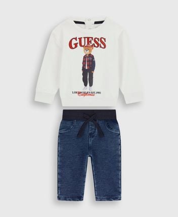 Long-sleeved top & trousers