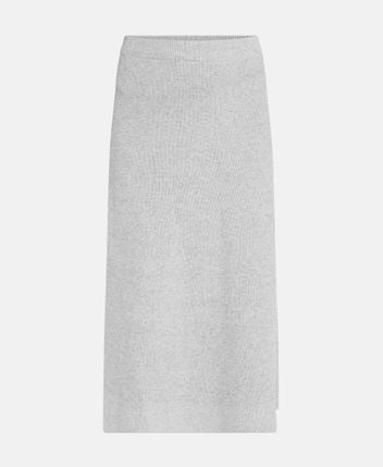Wool-blend skirt