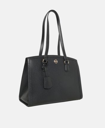 Leather tote bag Chantal