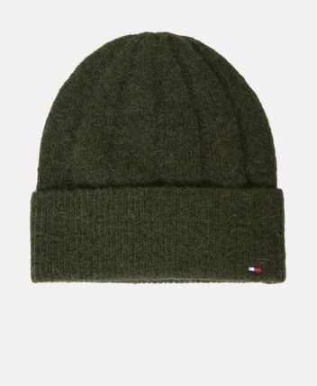 Wool-blend beanie