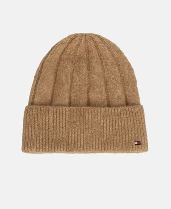 Wool-blend beanie