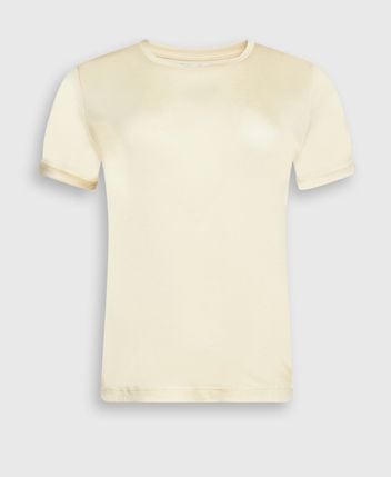 Silk-blend t-shirt