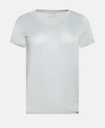 Silk-blend t-shirt