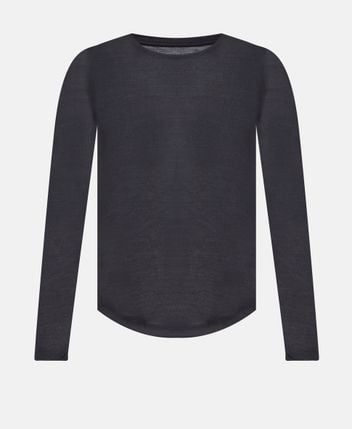 Silk-blend top