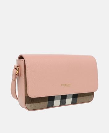 Leather cross body bag