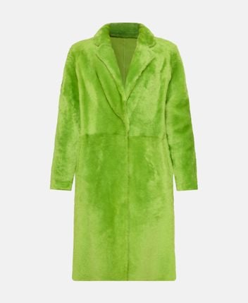 Shearling coat Granny Smith