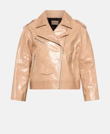 Leather jacket