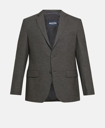 Wool-blend suit jacket