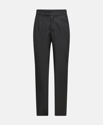 Wool-blend trousers