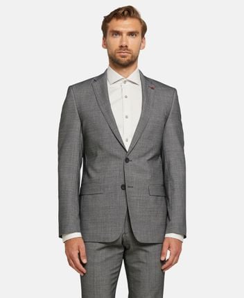 Wool-blend suit