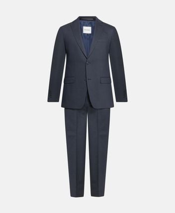 Wool-blend suit
