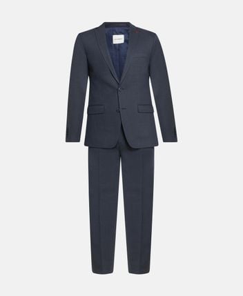 Wool-blend suit