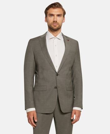 Wool-blend suit