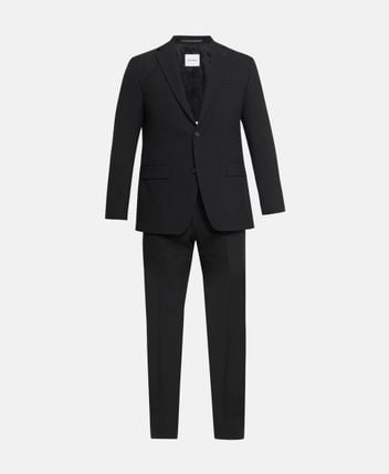 Wool-blend suit