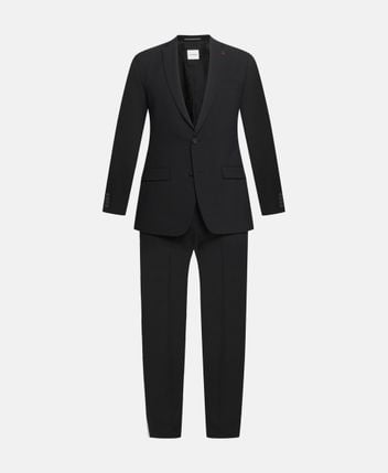Wool-blend suit