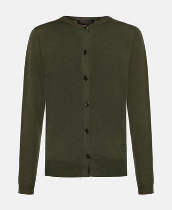 Wool cardigan